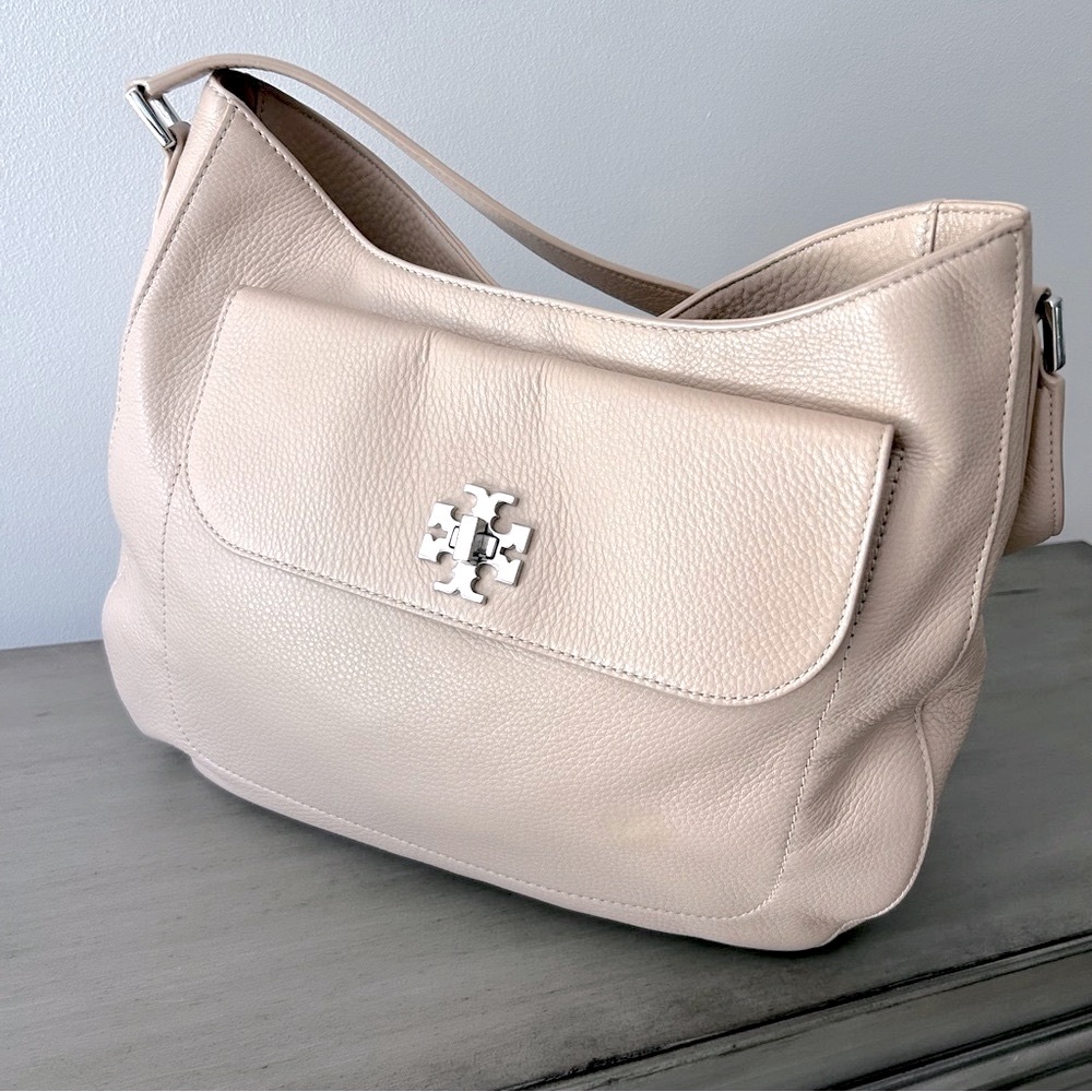 TORY BURCH Mercer Front Pocket Hobo Shoulder Bag
